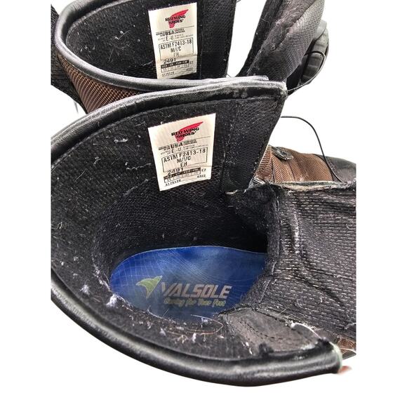 Men\'s Red Wing MaxBond 8-inch BOA Safety Toe Work Boots Sz 11